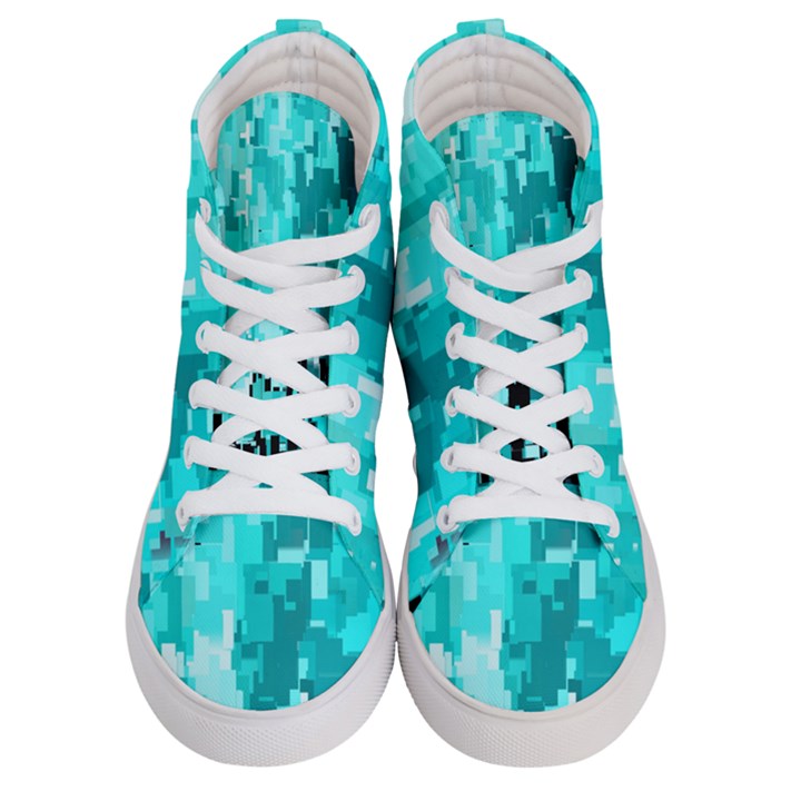 469823231 Glitch48 Women s Hi-Top Skate Sneakers