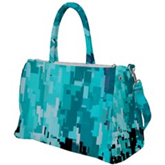 469823231 Glitch48 Duffel Travel Bag by ScottFreeArt