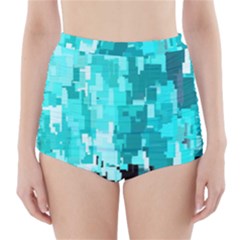 469823231 Glitch48 High-waisted Bikini Bottoms by ScottFreeArt