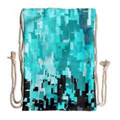 469823231 Glitch48 Drawstring Bag (large) by ScottFreeArt