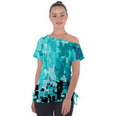 469823231 Glitch48 Tie-up Tee