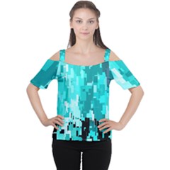 469823231 Glitch48 Cutout Shoulder Tee