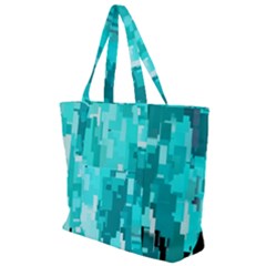 469823231 Glitch48 Zip Up Canvas Bag by ScottFreeArt