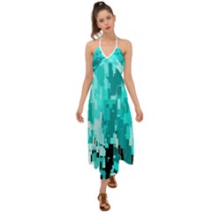 469823231 Glitch48 Halter Tie Back Dress  by ScottFreeArt