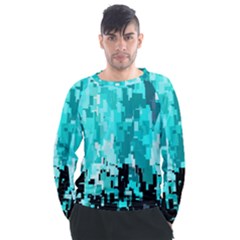 469823231 Glitch48 Men s Long Sleeve Raglan Tee