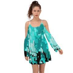 469823231 Glitch48 Kimono Sleeves Boho Dress by ScottFreeArt