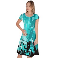 469823231 Glitch48 Classic Short Sleeve Dress