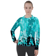 469823231 Glitch48 Women s Pique Long Sleeve Tee