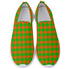 Generated Glitch20 Men s Slip On Sneakers by ScottFreeArt