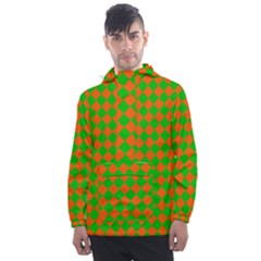 Generated Glitch20 Men s Front Pocket Pullover Windbreaker