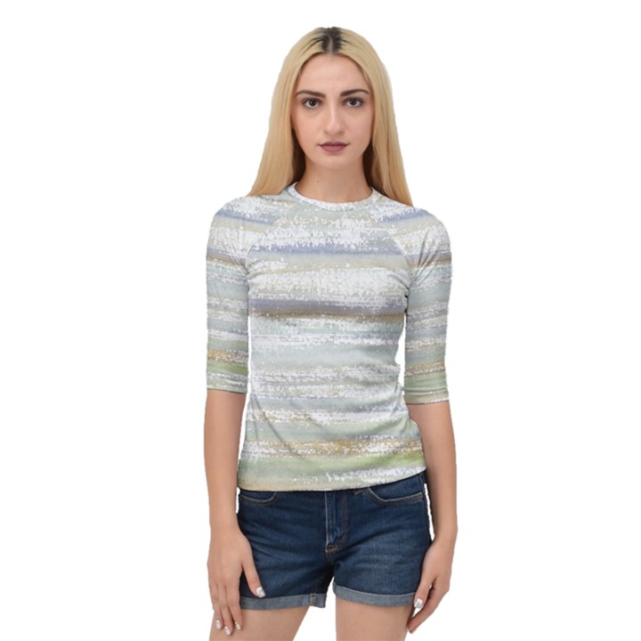 Wilderness Hues Quarter Sleeve Raglan Tee