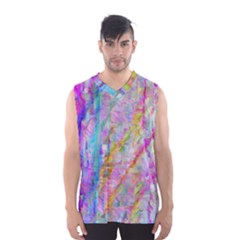 Screenshot 20200111 165940 Glitch6 Men s Basketball Tank Top by ScottFreeArt