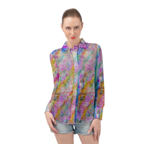 Screenshot 20200111 165940 Glitch6 Long Sleeve Chiffon Shirt by ScottFreeArt