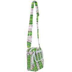 Cocoon Print Shoulder Strap Belt Bag by ScottFreeArt