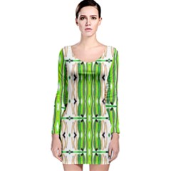 Cocoon Print Long Sleeve Velvet Bodycon Dress by ScottFreeArt