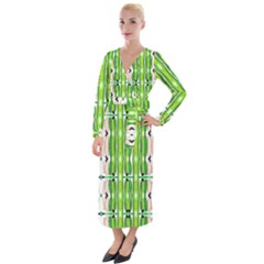 Cocoon Print Velvet Maxi Wrap Dress by ScottFreeArt