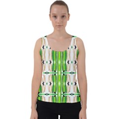 Cocoon Print Velvet Tank Top by ScottFreeArt