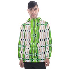 Cocoon Print Men s Front Pocket Pullover Windbreaker