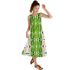 Cocoon Print Summer Maxi Dress by ScottFreeArt