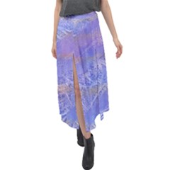 Creeks End Velour Split Maxi Skirt by Sbari