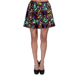 Abstract-r-9 Skater Skirt by ArtworkByPatrick