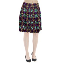 Abstract-r-9 Pleated Skirt by ArtworkByPatrick