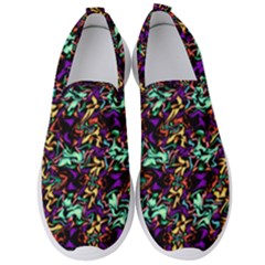 Abstract-r-9 Men s Slip On Sneakers