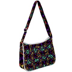 Abstract-r-9 Zip Up Shoulder Bag by ArtworkByPatrick