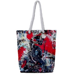 Multiple Desires 1 2 Full Print Rope Handle Tote (small) by bestdesignintheworld