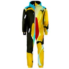 Africa As It Is 1 3 Hooded Jumpsuit (men) 