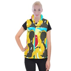 Africa As It Is 1 3 Women s Button Up Vest