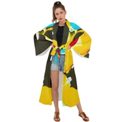 Africa As It Is 1 3 Maxi Kimono by bestdesignintheworld