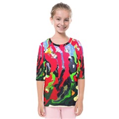 Faberge Chicken 1 3 Kids  Quarter Sleeve Raglan Tee