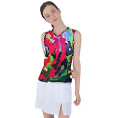 Faberge Chicken 1 3 Women s Sleeveless Sports Top by bestdesignintheworld