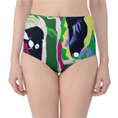 Mushroom,s Life Spin 1 3 Classic High-waist Bikini Bottoms by bestdesignintheworld