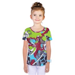 Pussy Butterfly 1 3 Kids  One Piece Tee