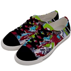 Pussy Butterfly 1 3 Men s Low Top Canvas Sneakers by bestdesignintheworld