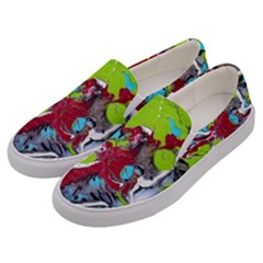 Pussy Butterfly 1 3 Men s Canvas Slip Ons