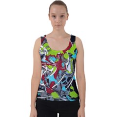 Pussy Butterfly 1 3 Velvet Tank Top by bestdesignintheworld