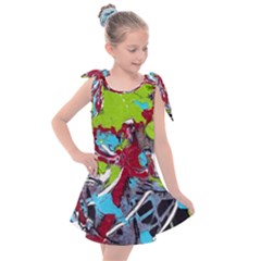 Pussy Butterfly 1 3 Kids  Tie Up Tunic Dress