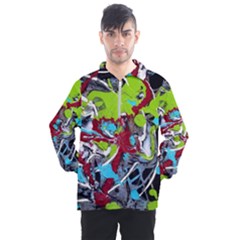 Pussy Butterfly 1 3 Men s Half Zip Pullover by bestdesignintheworld