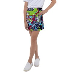 Pussy Butterfly 1 3 Kids  Tennis Skirt