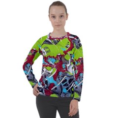 Pussy Butterfly 1 3 Women s Long Sleeve Raglan Tee