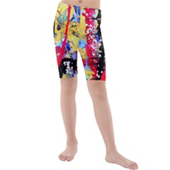 Speleology 1 3 Kids  Mid Length Swim Shorts by bestdesignintheworld