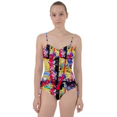 Speleology 1 3 Sweetheart Tankini Set