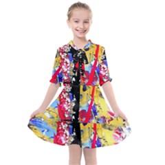 Speleology 1 3 Kids  All Frills Chiffon Dress by bestdesignintheworld