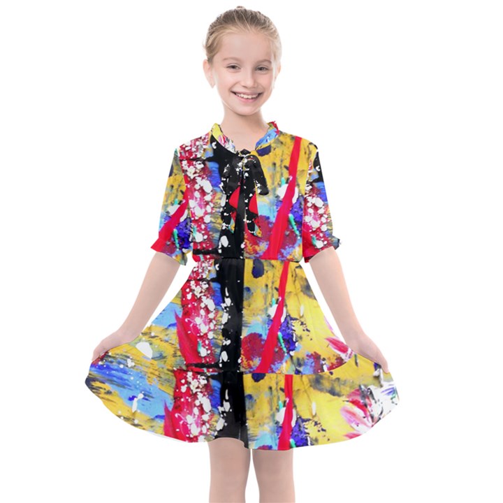 Speleology 1 3 Kids  All Frills Chiffon Dress