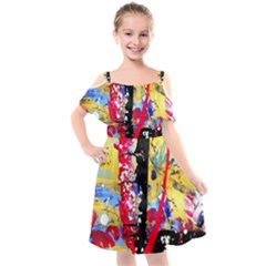 Speleology 1 3 Kids  Cut Out Shoulders Chiffon Dress by bestdesignintheworld