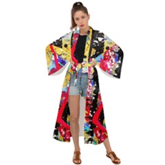 Speleology 1 3 Maxi Kimono