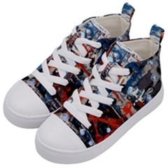 Slow Snow 1 1 Kids  Mid-top Canvas Sneakers